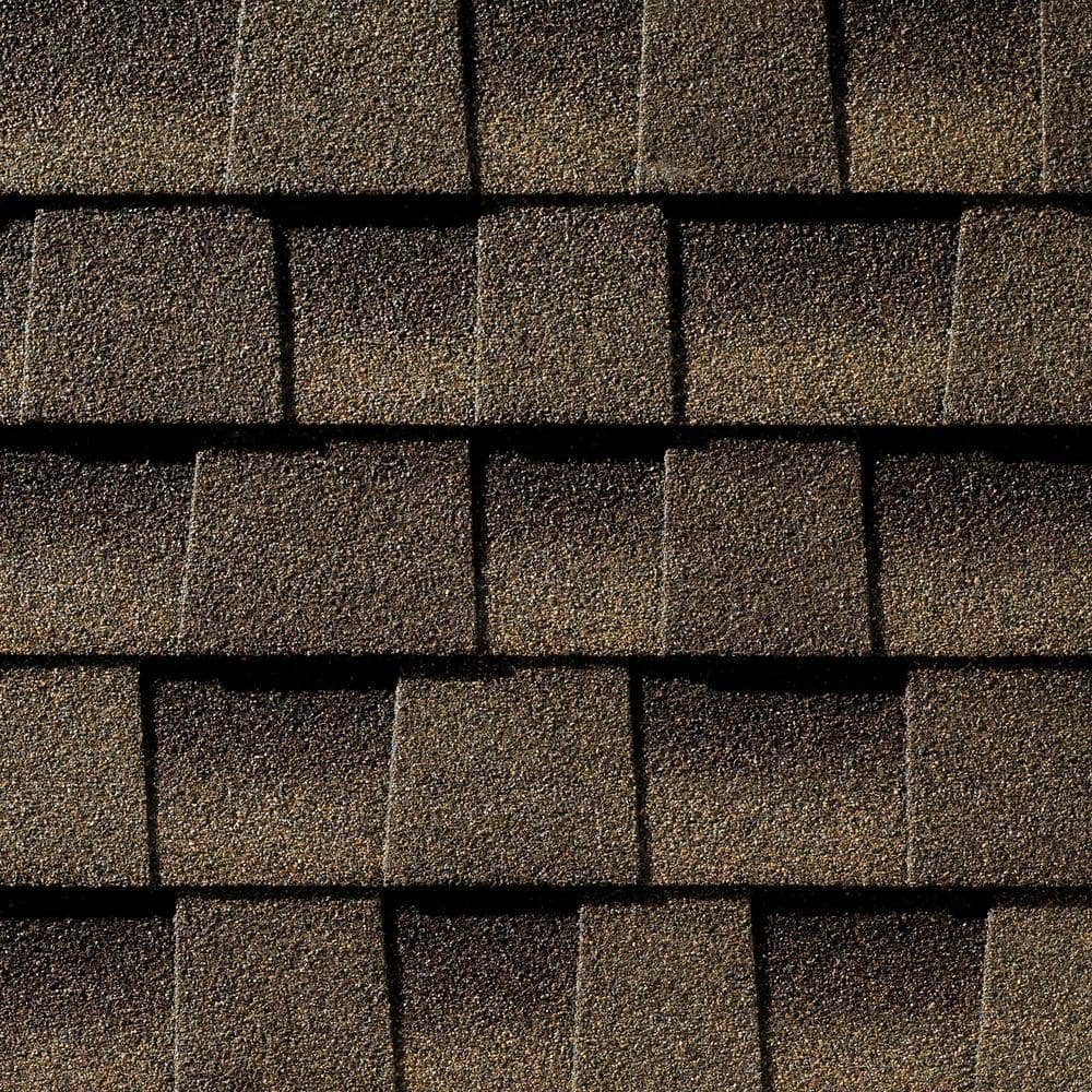 GAF Timberline HDZ Barkwood Algae-Resistant Laminated High Definition Shingles (33.33 sq. ft. per bundle)- 21 pcs