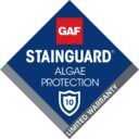 GAF Timberline NS shingles in Charcoal on sloped roof – A+ Roofing Supply