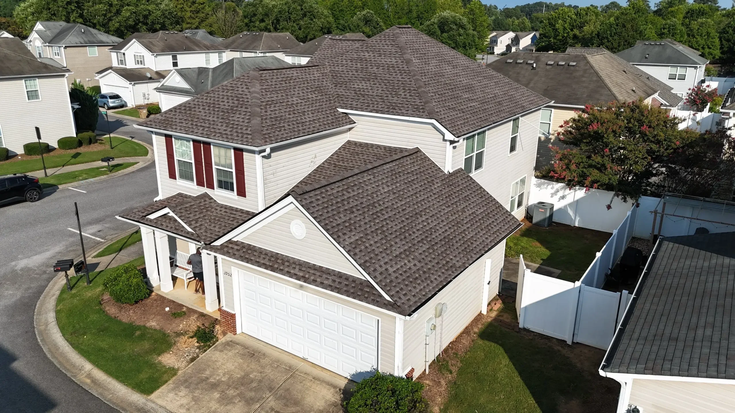 GAF Timberline HDZ Mission Brown Algae-Resistant Laminated High