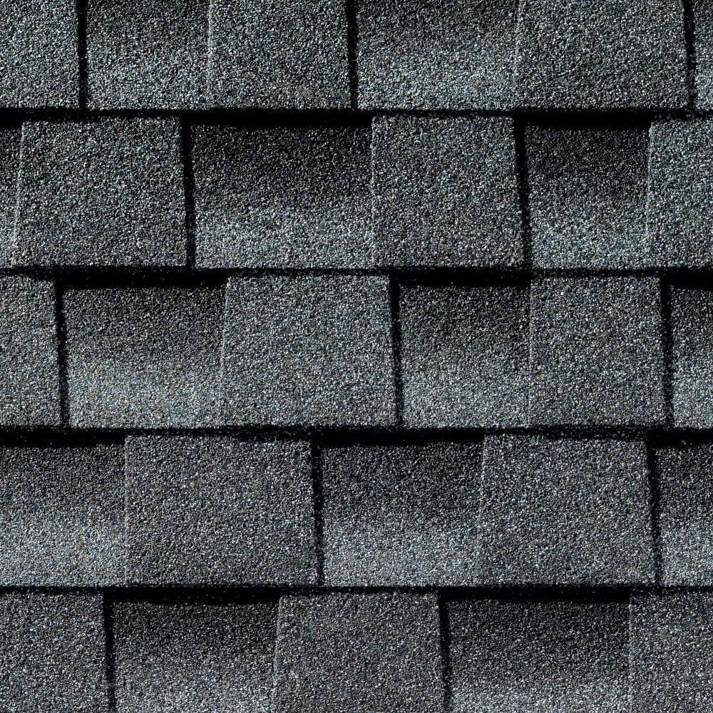 GAF Timberline HDZ Pewter Gray Algae-Resistant Laminated High Definition Shingles (33.33 sq. ft. per bundle)- 21 pcs