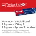 Close-up of Weathered Wood laminated shingles showing rich shadow lines – Timberline HDZ by A+ Roofing Supply