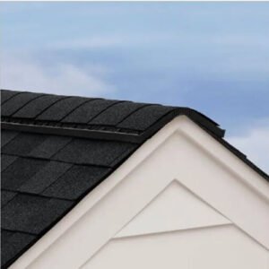IKO Hip & Ridge 12 Dual Black ridge cap shingle bundle covering 36.5 linear feet