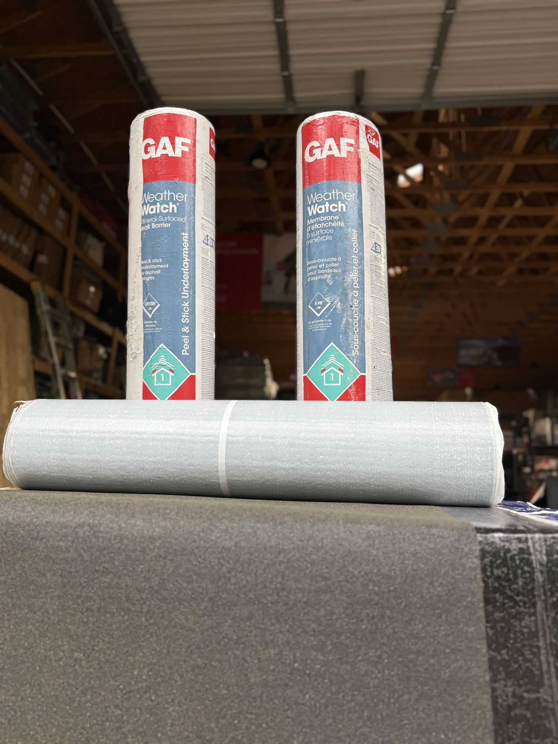 GAF WeatherWatch Mineral-Surfaced Peel and Stick Roof Leak Barrier 