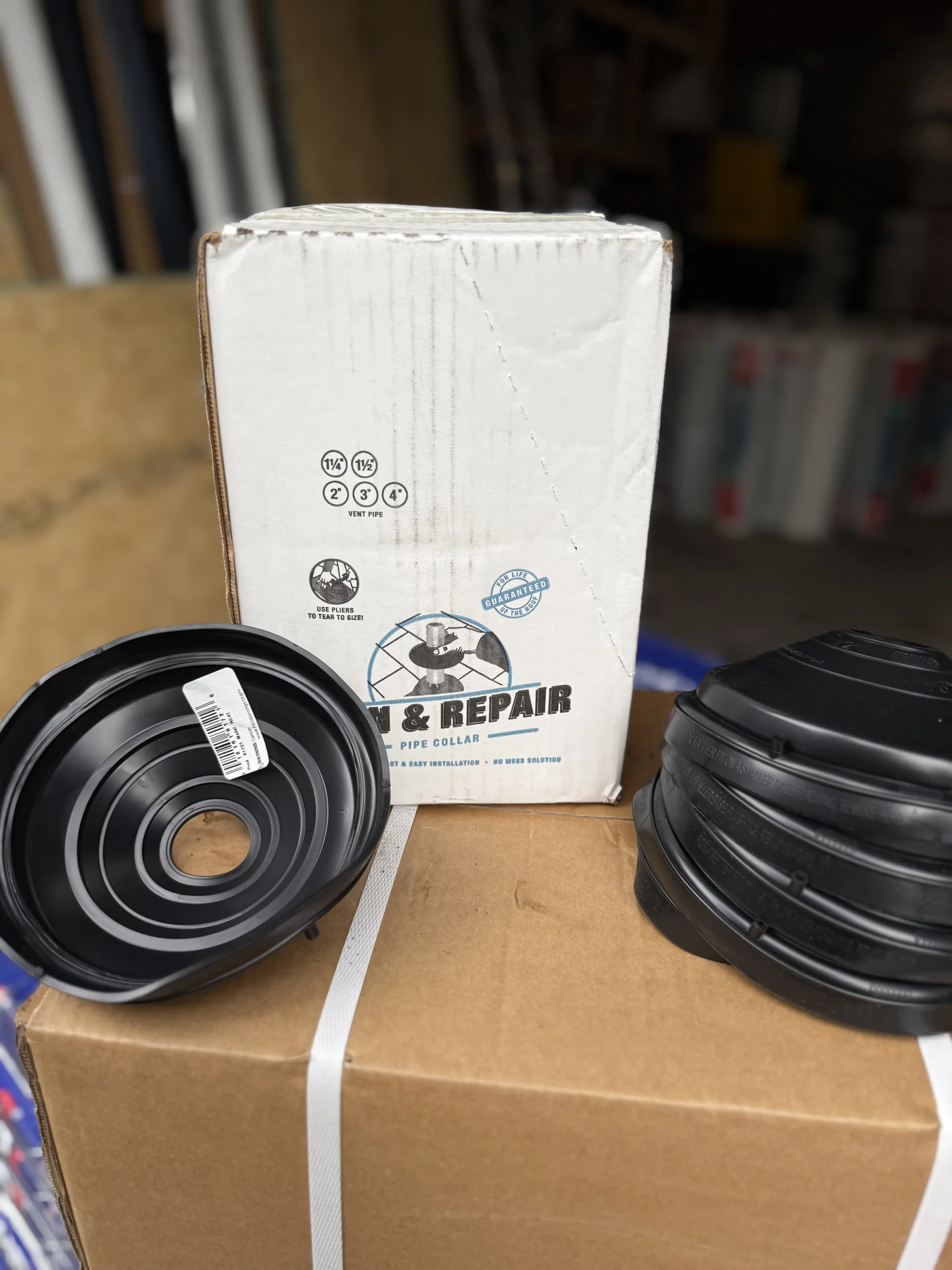 Pipe Boot Collar Rain Repair Flashing
