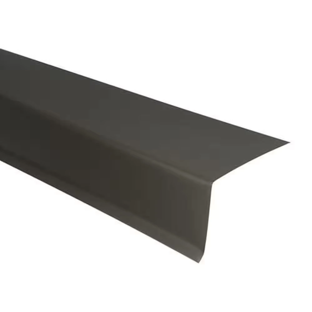 Aluminum Apron Drip Edge Black (10 ft)