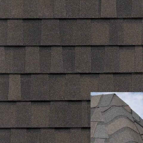 CertainTeed Shadow Hip & Ridge Espresso Algae-Resistant Shingles (31 lf. per bundle) - 72 pcs | A+ Roofing Supply Atlanta