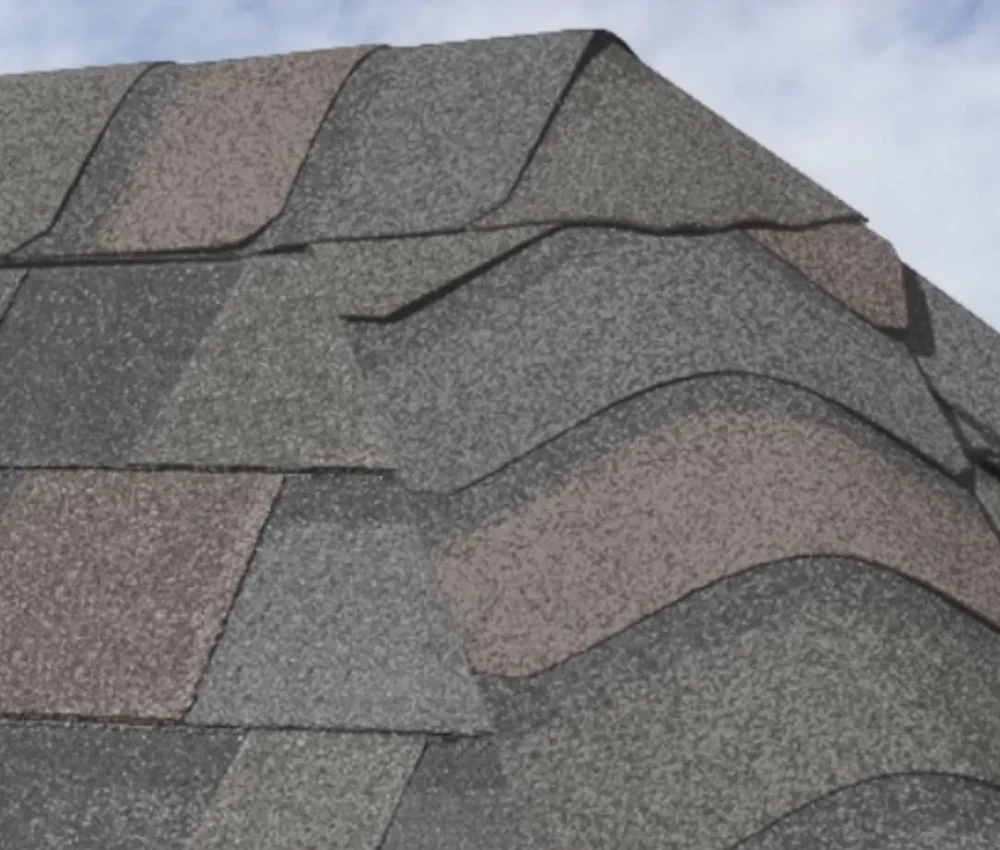 CertainTeed Shadow Hip & Ridge Cobblestone Gray Algae-Resistant Shingles (31 lf. per bundle) - 72 pcs