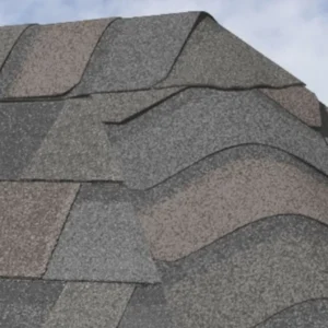 CertainTeed Shadow Hip & Ridge Cobblestone Gray Algae Resistant Shingles (31 lf. per. bdl) - 72 pcs