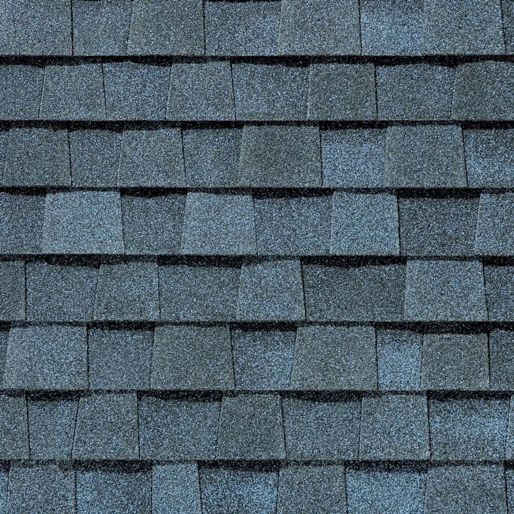CertainTeed Landmark Pro Coastal Blue Algae-Resistant Architectural Roof Shingles (33.33 sq. ft. per bundle)– 22 pcs