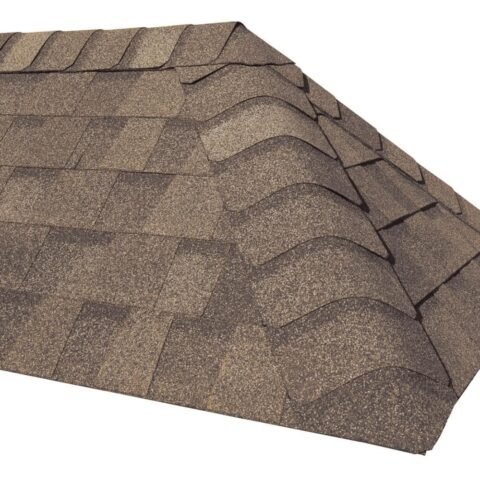 CertainTeed Shadow Hip & Ridge Shingles Sunrise Cedar Algae-Resistant Shingles (31 lf. per bundle) - 72 pcs