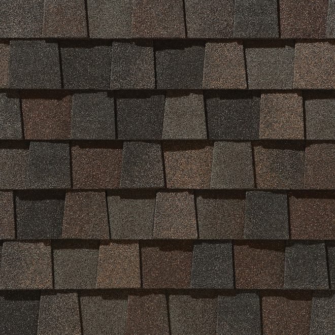 CertainTeed Shadow Hip & Ridge Shingles Shenandoah Algae-Resistant Shingles (31 lf. per bundle) - 72 pcs