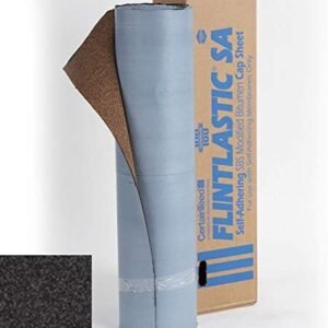 CertainTeed Flintlastic Peel & Stick Cap Moire Black (100 sq.ft)