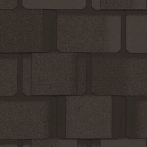CertainTeed Belmont Black Granite Algae Resistant Designer Roof Shingles (25 sq. ft. per. bdl)– 12 pc