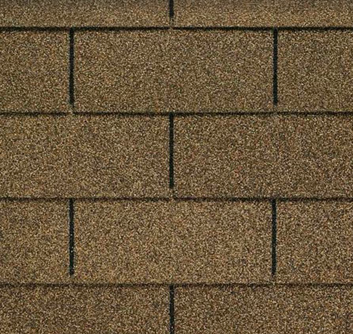 GAF Royal Sovereign Shakewood Algae-Resistant 3-Tab Roofing Shingles (33.33 sq. ft. per bundle)- 26 pcs