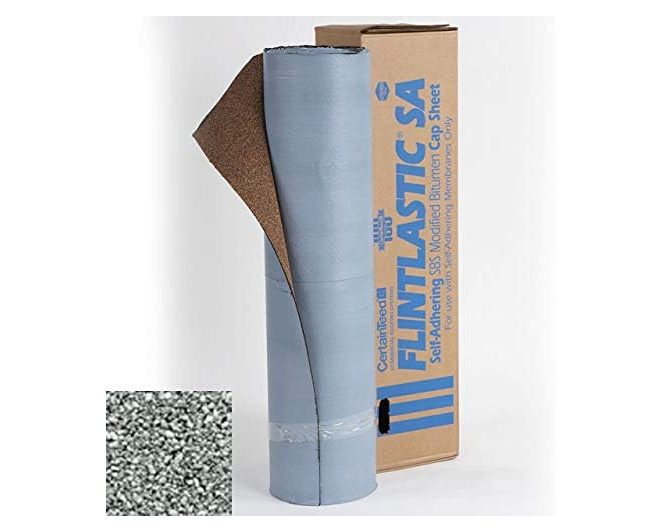 CertainTeed Flintlastic Peel & Stick Cap White (100 sq. ft)