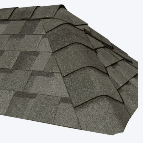 CertainTeed Cedar Crest Driftwood Hip & Ridge Shingles (20 lf) | A+ Roofing Supply Atlanta