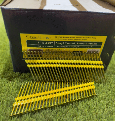 Framing Nail 21 degree ( 3" x 120 ) | A+ Roofing Supply Atlanta