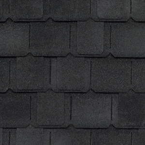 Camelot II Charcoal Designer Laminated Architectural Shingles (25 sq. ft. per Bundle) -14 pcs