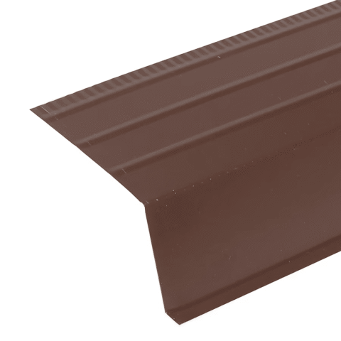 Apron Brown Drip Edge Flashing (10 lf) | A+ Roofing Supply Atlanta