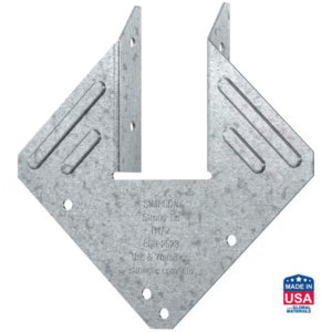 18-Gauge ZMAX Galvanized Hurricane Tie (Clip)