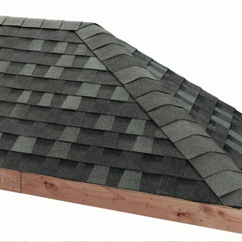GAF Seal-A-Ridge Cliffside hip and ridge cap shingles