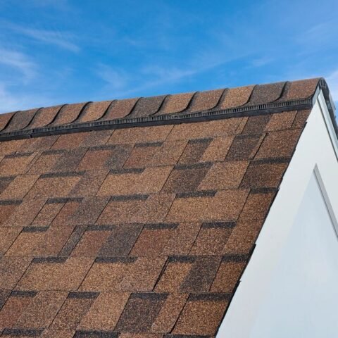 CertainTeed Shadow Ridge Burnt Sienna ridge cap shingles