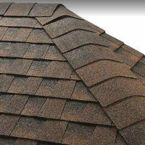 GAF Seal-A-Ridge - Hickory - Ridge Cap Shingles (25 lf, 45 pc)