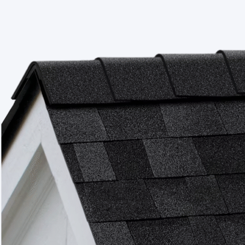 OC DuraRidge® - Onyx Black - Hip & Ridge Shingles (20-lin ft per bdl)