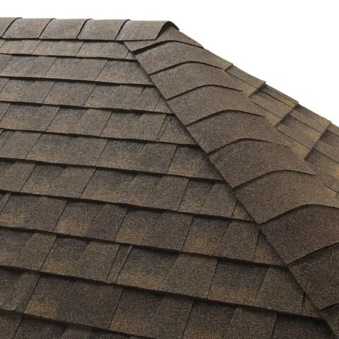 GAF Seal-A-Ridge - Barkwood - Ridge Cap Shingles (25 lf, 45 pc)