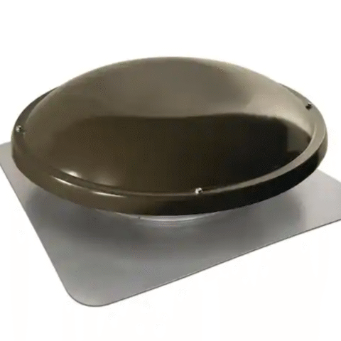 GAF Power Roof Vent Weathered Wood