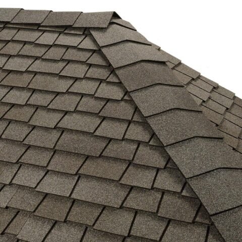 GAF Timbertex - Antique Slate - Premium Ridge Cap Shingles (20 lf, 30pc, 2 layer)