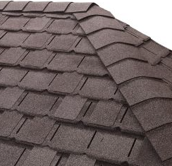 GAF Timbertex - Antique Slate - Premium Ridge Cap Shingles (20 lf, 30pc, 2 layer)