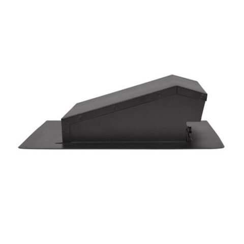 IPS Dryer Vent - Black Aluminum Steel SnapCap 3" , 4" , 6" Vent Cap