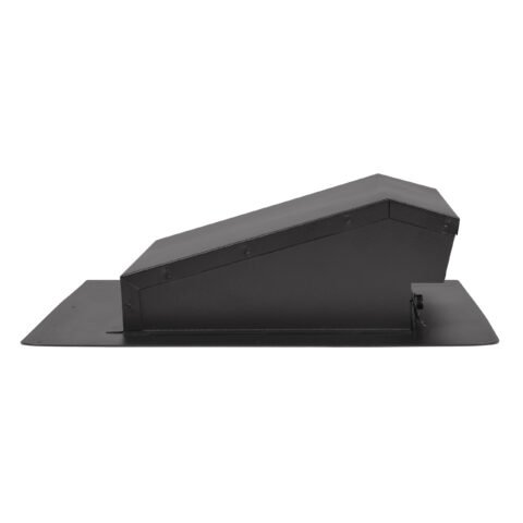 IPS Dryer Vent - Black Galvanized Steel SnapCap 3" , 4", 6" Vent Cap