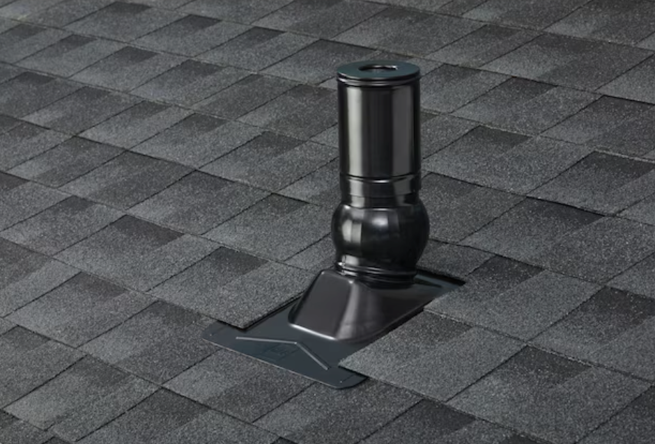 Black Galvanized Pipe Boot 3 in